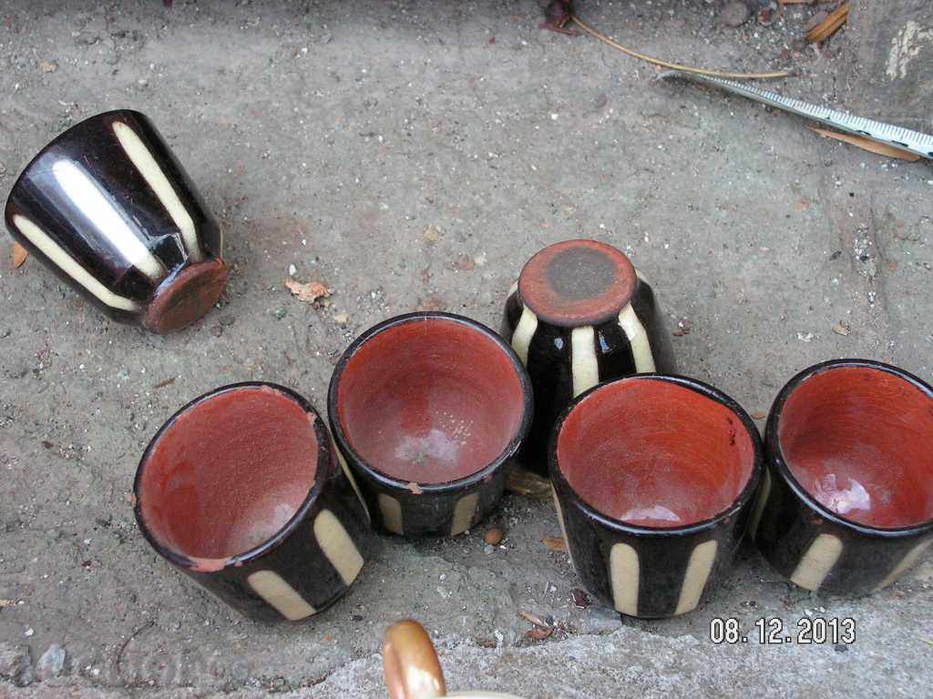 Παράδοση 1590. ΥΠΗΡΕΣΙΑ 6 ποτήρια για μπράντι GLAZIRANAKERAMIKA Παράδοση 1590. ΥΠΗΡΕΣΙΑ 6 ποτήρια για μπράντι GLAZIRANAKERAMIKA