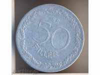 Hungary 50 fillets 1953