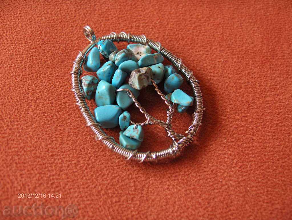 *$*Y*$* МЕДАЛЬОН МОТИВ "ДЪРВОТО НА ЖИВОТА" - ТЮРКОАЗ *$*Y*$* с цена 9.90 лв. | € 5.06 *$*Y*$* МЕДАЛЬОН МОТИВ "ДЪРВОТО НА ЖИВОТА" - ТЮРКОАЗ *$*Y*$* с цена 9.90 лв. | € 5.06