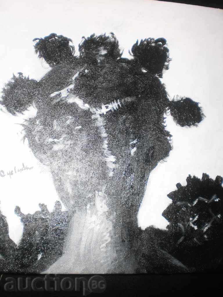 Classic African hairstyle-oil painting-series-2 with price 87.00 BGN | € 44.48 Classic African hairstyle-oil painting-series-2 with price 87.00 BGN | € 44.48