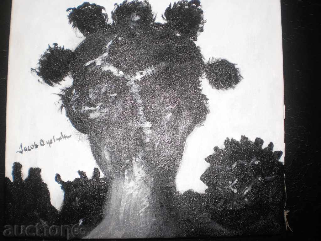 Classic African hairstyle-oil painting-series-2 - 6 Classic African hairstyle-oil painting-series-2 - 6