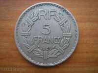 France 5 francs 1949