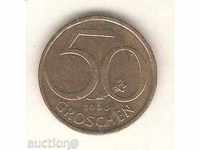 + Austria 50 Gross 1990