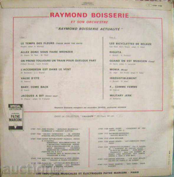 Raymon Boasseri - Light French Music / Accordon with price 45.00 BGN | € 23.01 Raymon Boasseri - Light French Music / Accordon with price 45.00 BGN | € 23.01