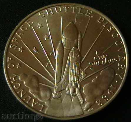 5 Dollars 1988, Marshall Islands