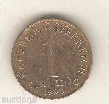 + Austria 1 shilling 1990