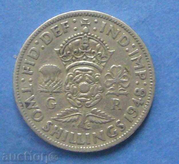 United Kingdom 2 shilling1948