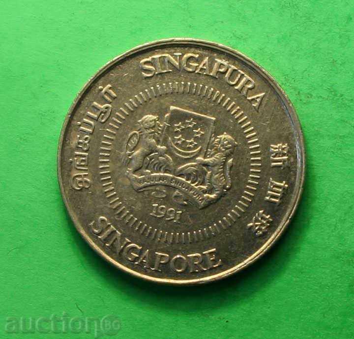 Σιγκαπούρη 10 σεντς 1991 με τιμή € 0.36 | 0.70 BGN