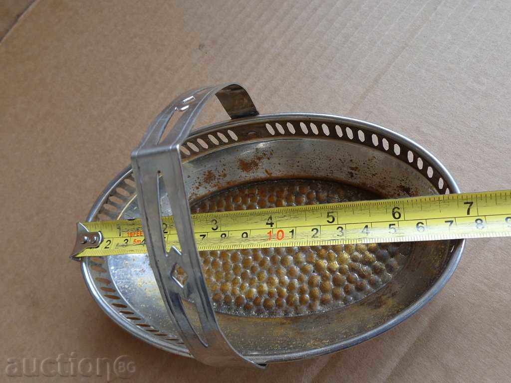 Metal basket, candy bar, basket, sugar bowl - 6 Metal basket, candy bar, basket, sugar bowl - 6