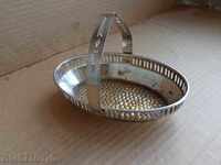 coș de metal cutie bomboană, coș, zahăr