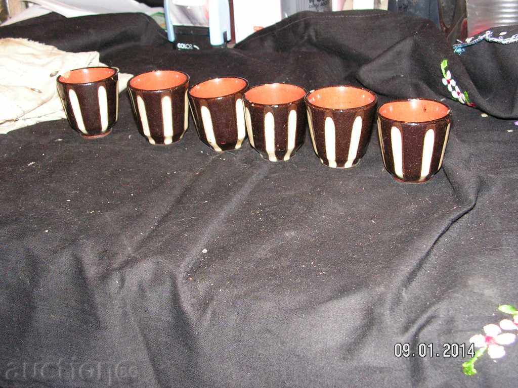 1806. ceramica SERVICE coniac glazurate cu preț 10.00 BGN | € 5.11