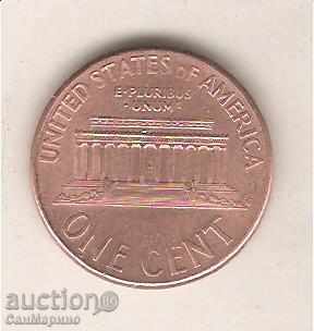 +САЩ  1  цент  1998 г. D