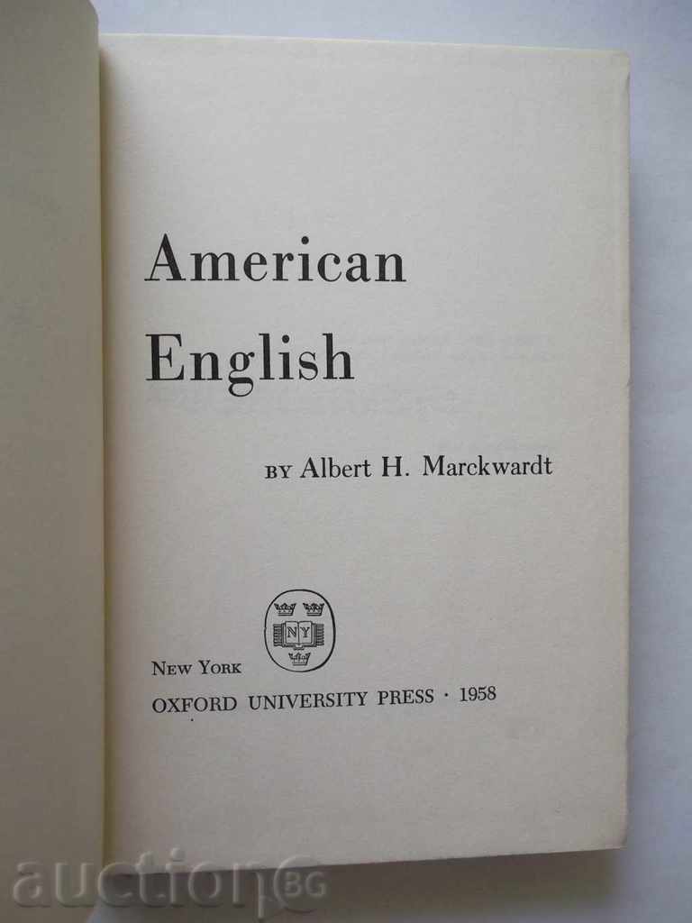 American English - Albert H. Marckwardt 1958 with price 8.00 BGN | € 4.09 American English - Albert H. Marckwardt 1958 with price 8.00 BGN | € 4.09