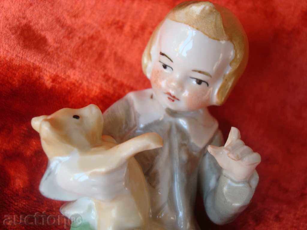 German statuette "Little Boy" in a size of 130 mm with lim. with price 49.95 BGN | € 25.54