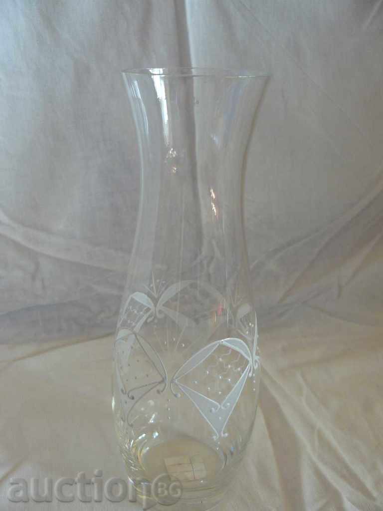 Vase - potassium glass