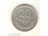 + Polonia 20 groshes 1975 MW
