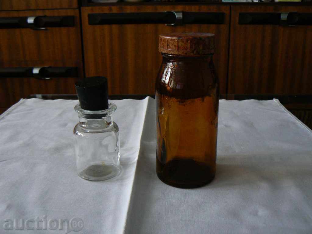 Old bottles of pharmacy - 2 pcs. with price 6.00 BGN | € 3.07 Old bottles of pharmacy - 2 pcs. with price 6.00 BGN | € 3.07
