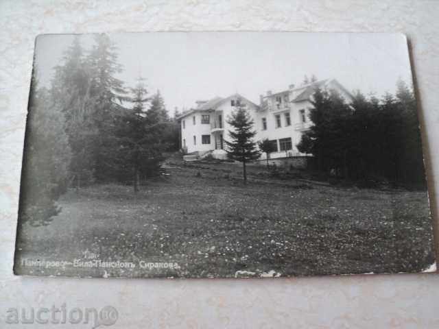 Pamporovo Villa carte de îmbarcare Sirakov 1939