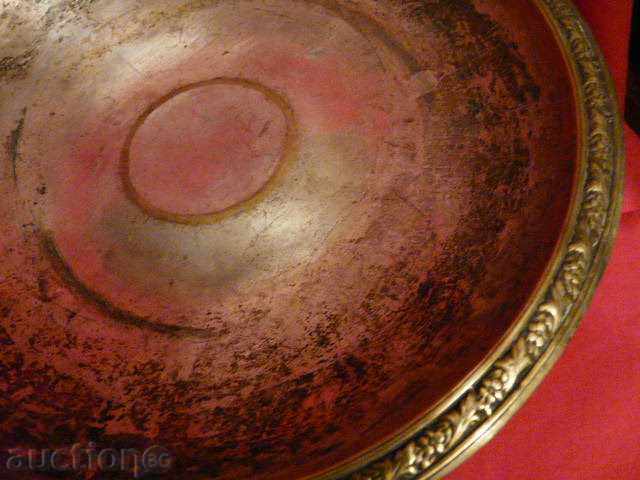 old silver-plated fruit bowl, Art Deco tray - 7 old silver-plated fruit bowl, Art Deco tray - 7