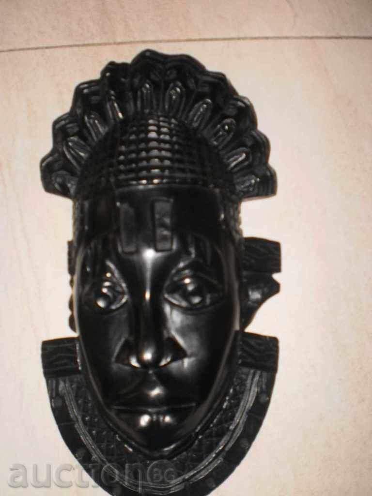 African Ebony Mask - Benin - 5 African Ebony Mask - Benin - 5
