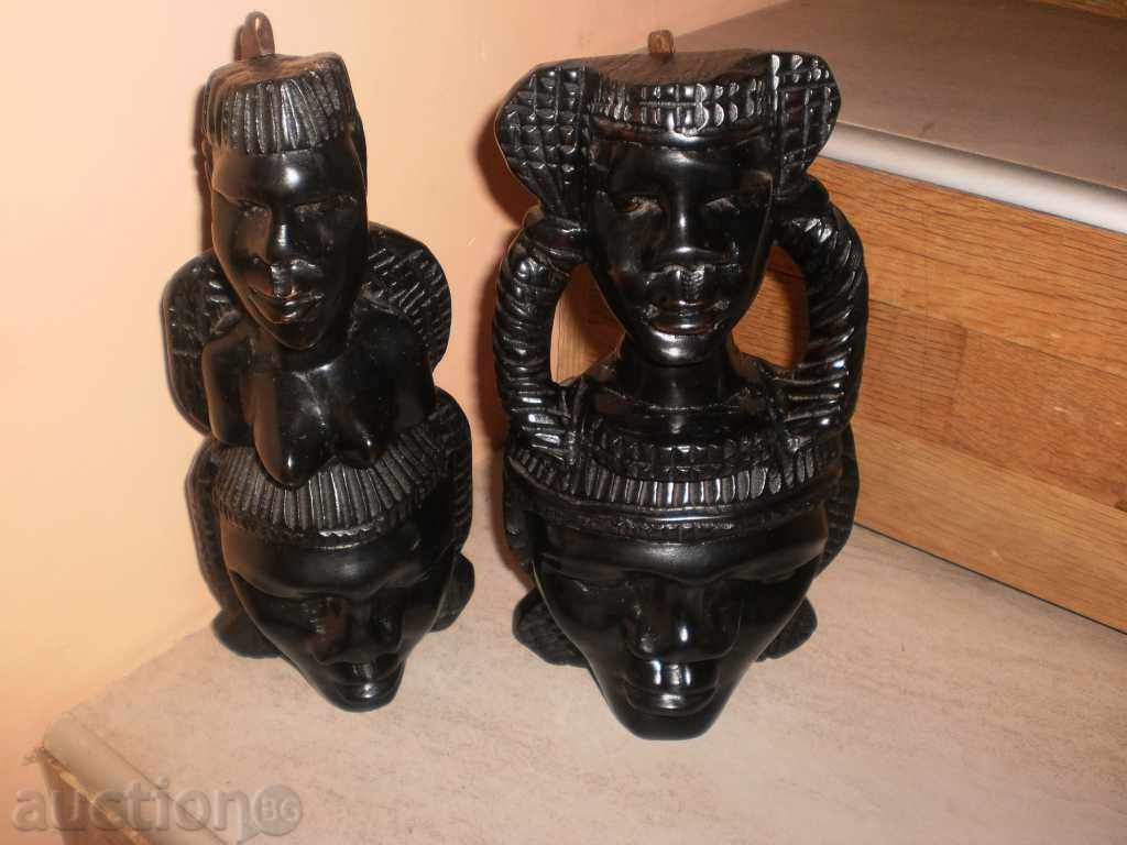 Delivery of African mask of ebony - male Delivery of African mask of ebony - male