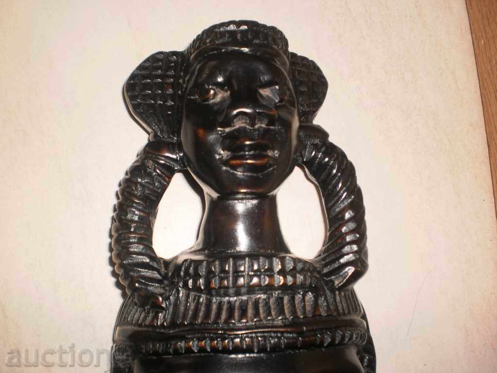 African mask of ebony - male - 5 African mask of ebony - male - 5