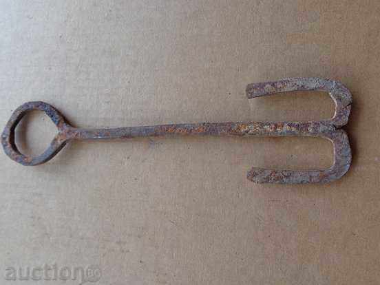 Old Forged Key Wrought Iron Hook, Chengle, Anchor with price 65.00 BGN | € 33.23
