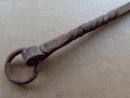 Auction Old forged scabbard, hoe, gingerbread, gingerbread Auction Old forged scabbard, hoe, gingerbread, gingerbread