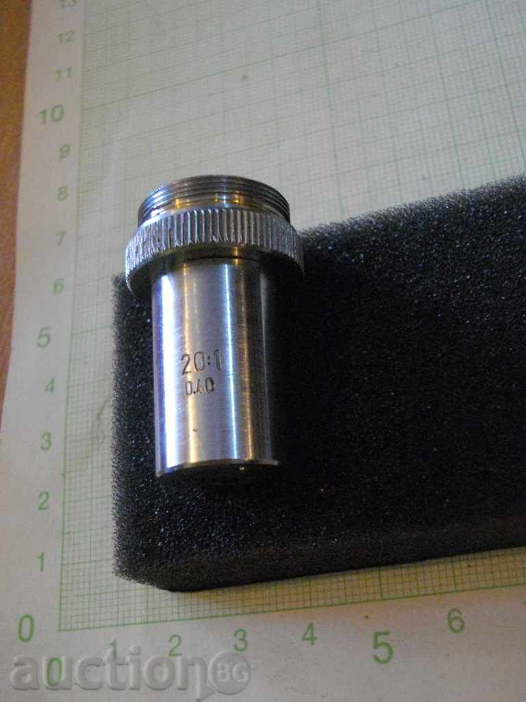Delivery of Microscope Lens / 20: 1 - 0.40 /