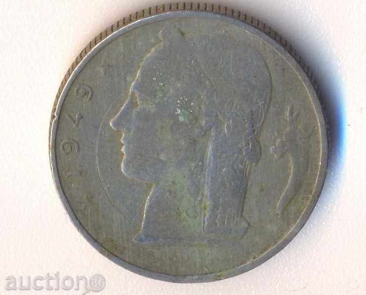 Belgia 5 franci 1949 cu preț € 1.00 | 1.96 BGN