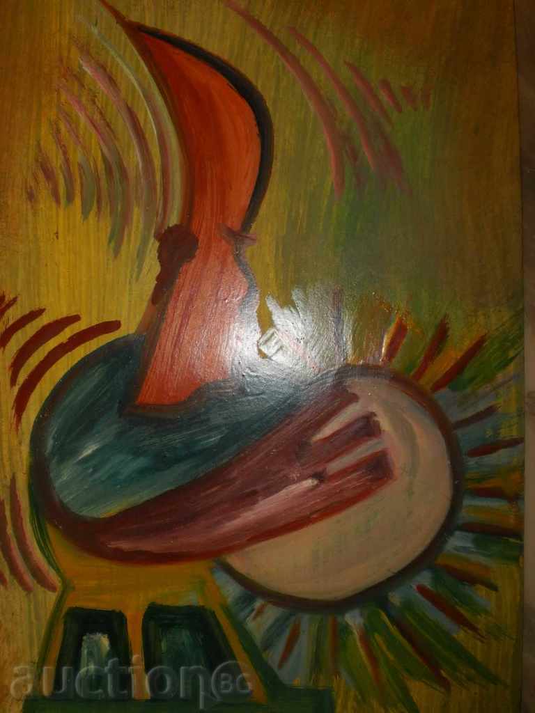 Аукцион Децата на Африка-картина маслени бои Аукцион Децата на Африка-картина маслени бои