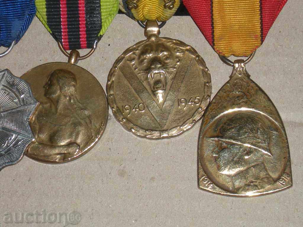 Πουλήστε κούμπωμα φρενάρει πέντε βελγικές παραγγελίες και τα μετάλλια Wars Ι και ΙΙ. με τιμή 150.00 BGN | € 76.69 Πουλήστε κούμπωμα φρενάρει πέντε βελγικές παραγγελίες και τα μετάλλια Wars Ι και ΙΙ. με τιμή 150.00 BGN | € 76.69