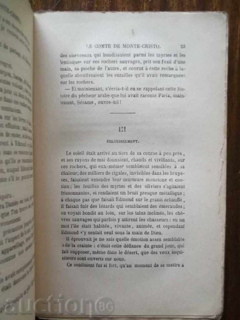 Delivery of Le Comte de Monte-Cristo. Tom 1-2 Alexander Dumas 1893-1894
