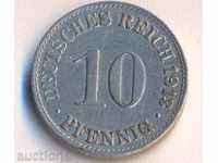 Germany 10 Pfennig 1913a