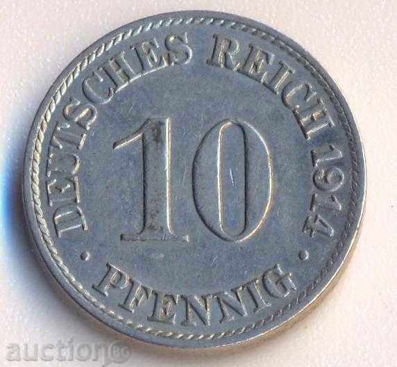 Germany 10 Phenicia 1914a