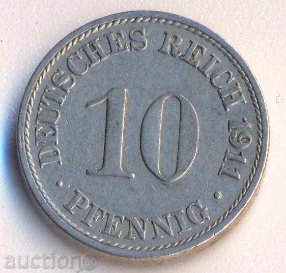 Germany 10 years 1911a