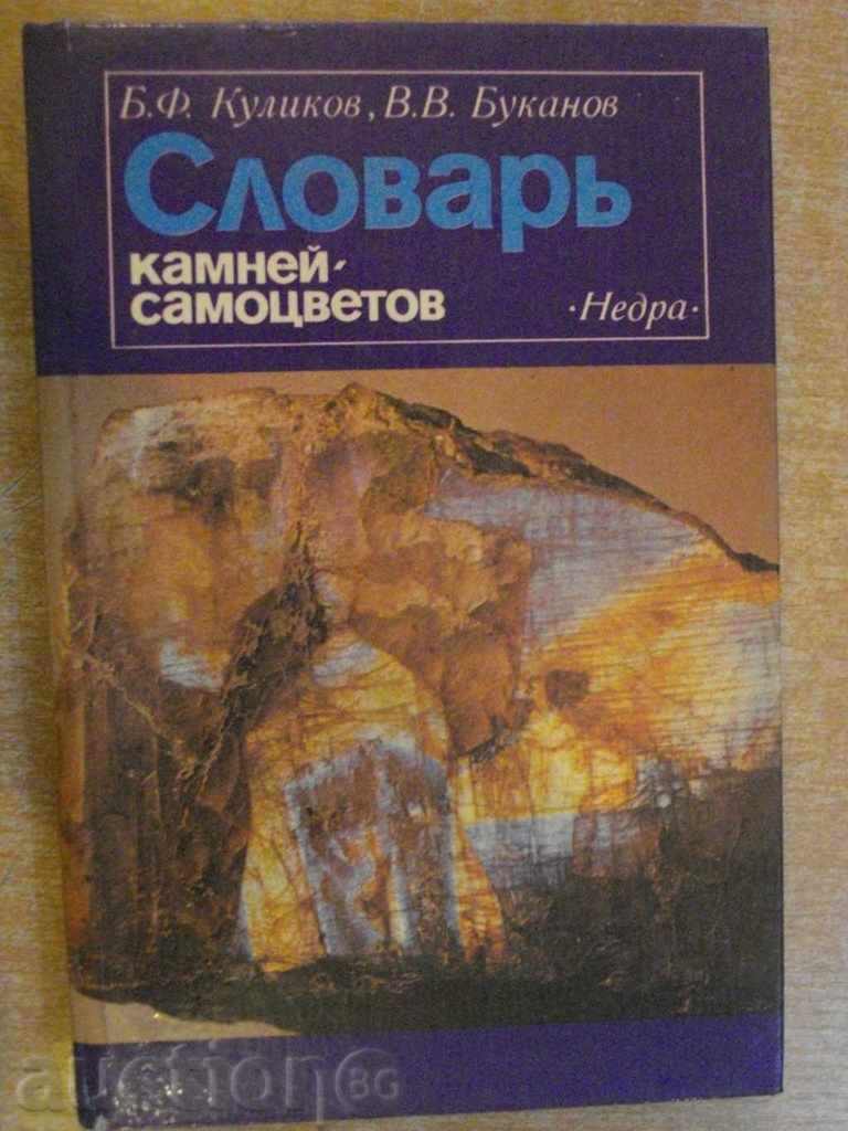 Book "slovar kamney-samotsvetov - B.Kulikov" - 168 de pagini.