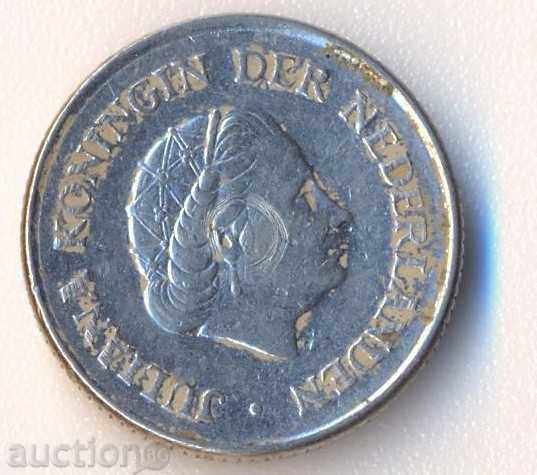 Нидерландия 25 цента 1973 година с цена € 0.10 | 0.20 лв.