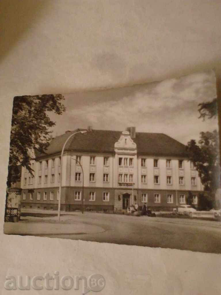 Пощенска картичка ГДР Neubrandenburg Haus des Handwerks