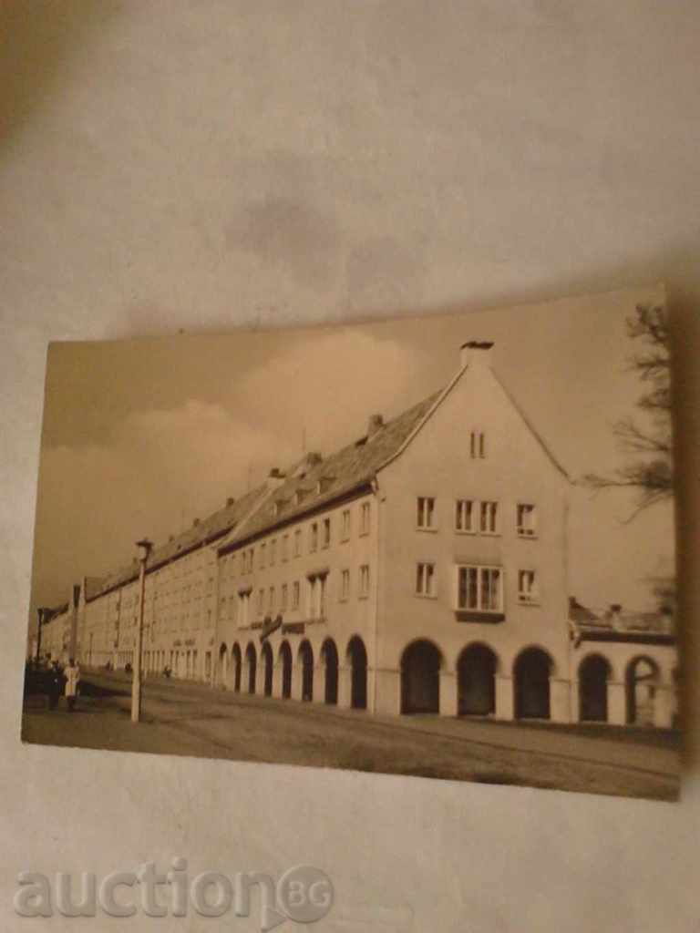 Carte poștală GDR Neubrandenburg Turmstrase