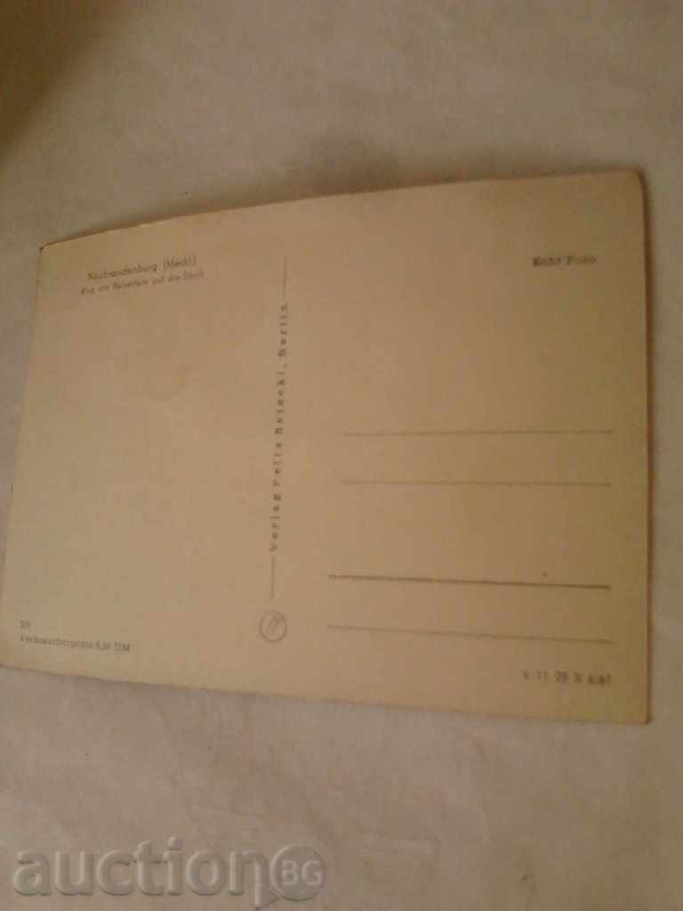 Postcard GDR Neubrandenburg Blick von Belvedere with price 0.45 BGN | € 0.23 Postcard GDR Neubrandenburg Blick von Belvedere with price 0.45 BGN | € 0.23