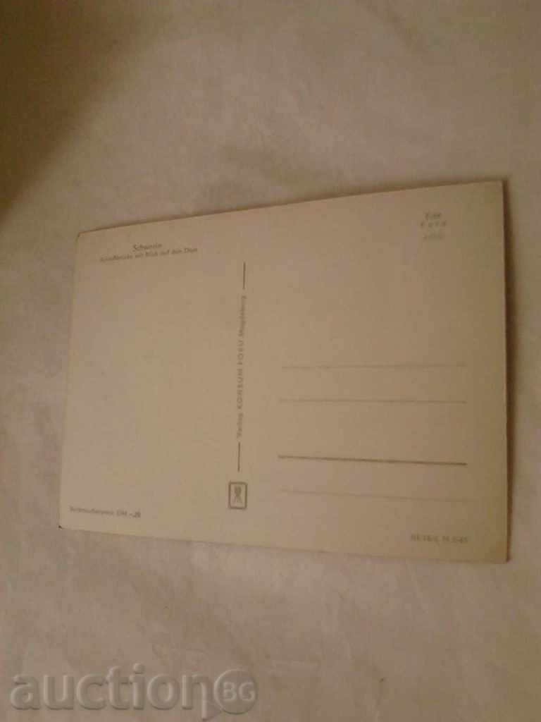 Postcard GDR Schwerin Schlosbrucke mit Blick denDom with price 0.45 BGN | € 0.23 Postcard GDR Schwerin Schlosbrucke mit Blick denDom with price 0.45 BGN | € 0.23