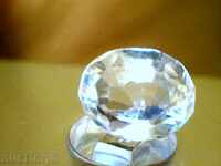 MAGNIFIED NATURAL WHITE TOPAZ