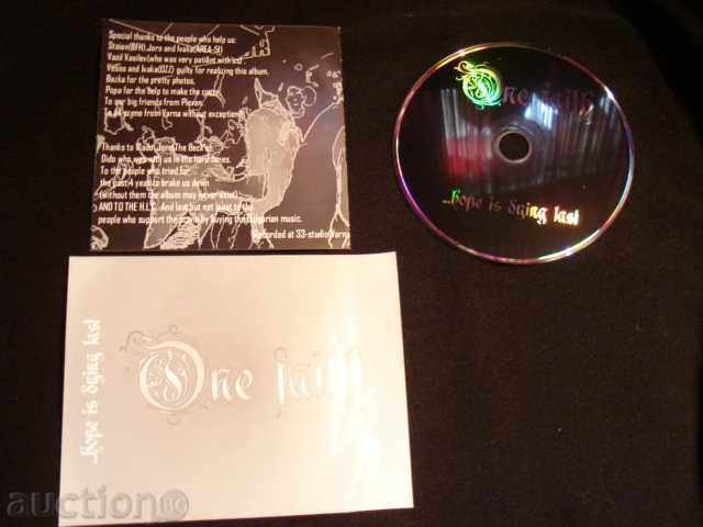 Auction  ONE FAITH - ... HOPE DYING LAST - CD