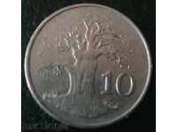 10 cenți 1980 Zimbabwe