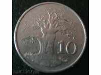 10 cents 1980, Zimbabwe
