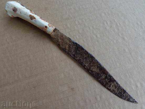 Παλιά βουλγαρική μαχαίρι akkulak, στιλέτο, στιλέτο