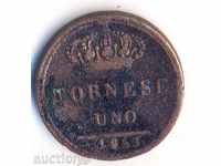 Σικελία 1 tornesi 1853