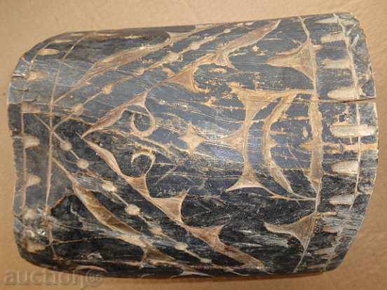 Old Bulgarian scoop made of wood, wooden, cubicle - 7 Old Bulgarian scoop made of wood, wooden, cubicle - 7