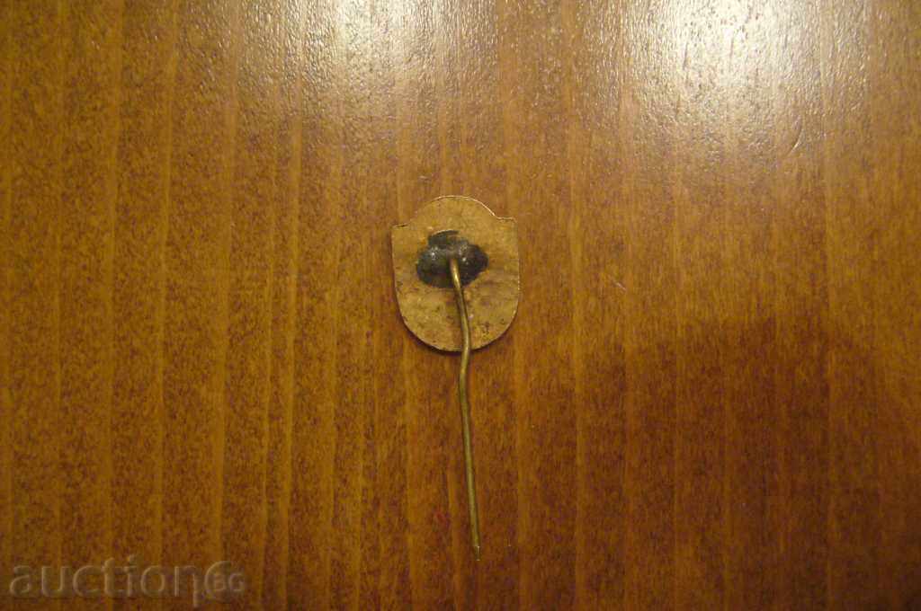 Badge - HPB auto-moto-bronze, enamel with price 4.99 BGN | € 2.55 Badge - HPB auto-moto-bronze, enamel with price 4.99 BGN | € 2.55